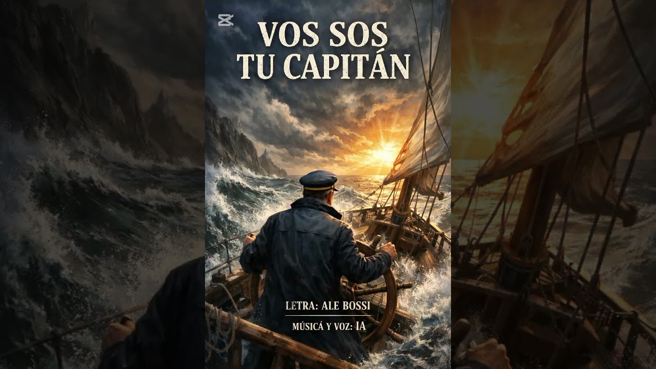 Tema:Vos sos tu capitán Letra: Ale Bossi Música y voz: IA