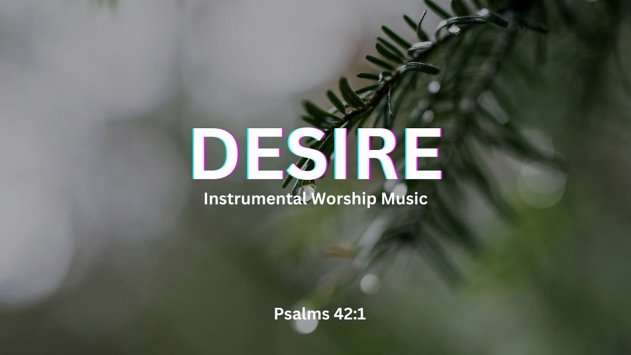 DESIRE | Soaking Worship Instrumental | Prayer | Devotional | Piano | Violin and Pads