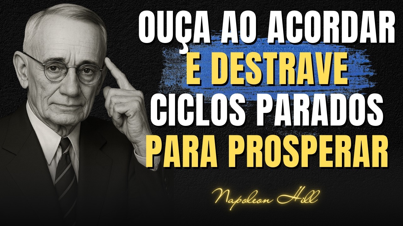 Faça Isso AO ACORDAR e Destrave Ciclos Parados com AGEU 1:6 | Napoleon Hill