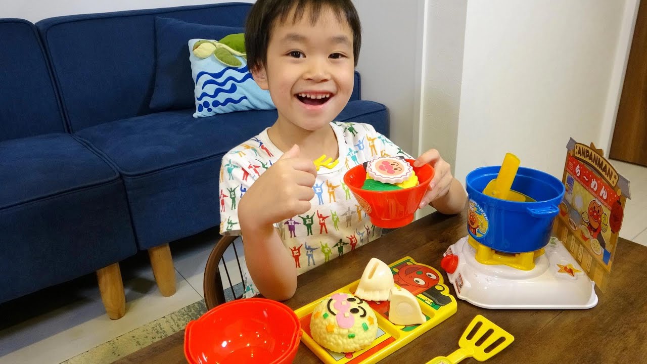 レオくんがラーメンDXセットであそぶよ！ レオスマイル