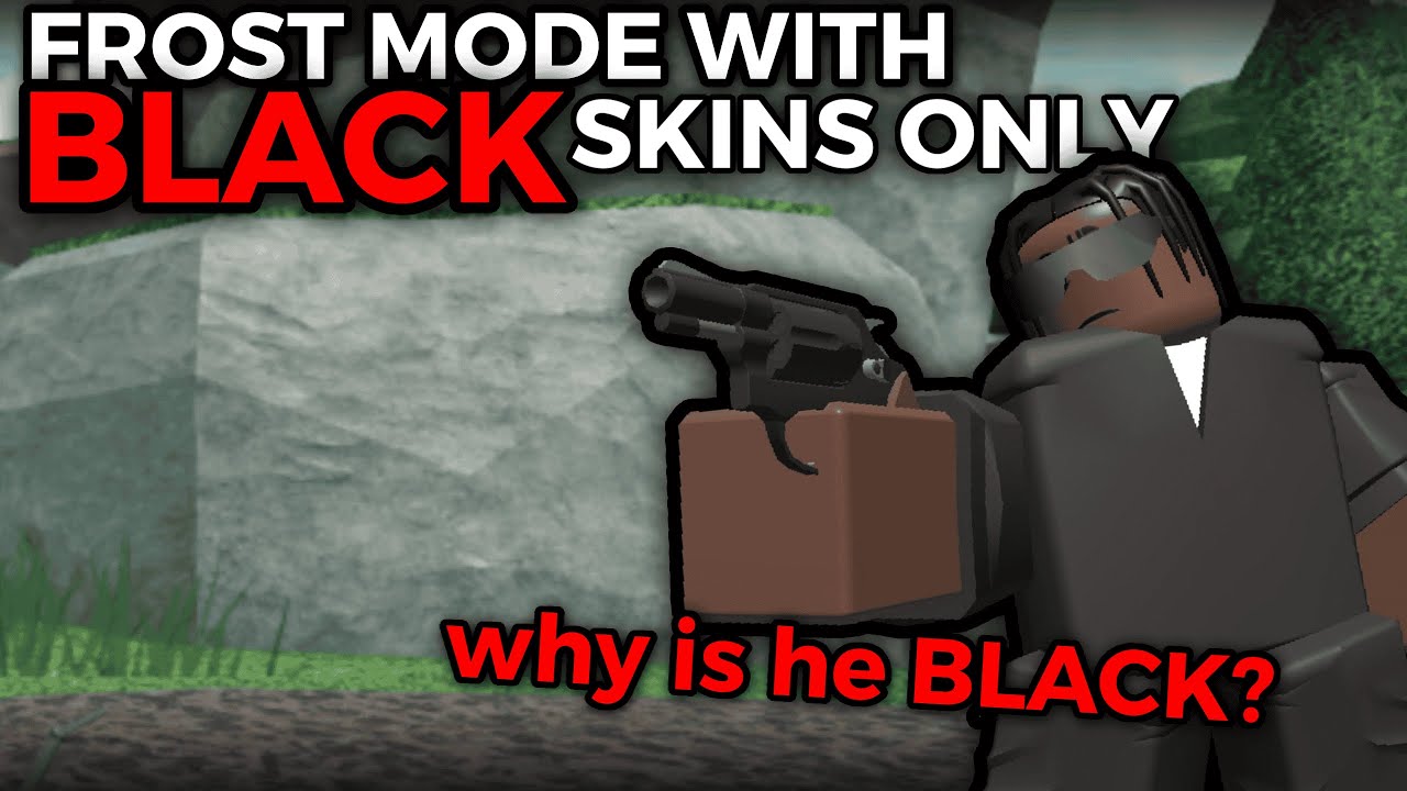 SOLO FROST MODE BLACK SKINS ONLY FULL GUIDE - Tower Defense Simulator | TDS
