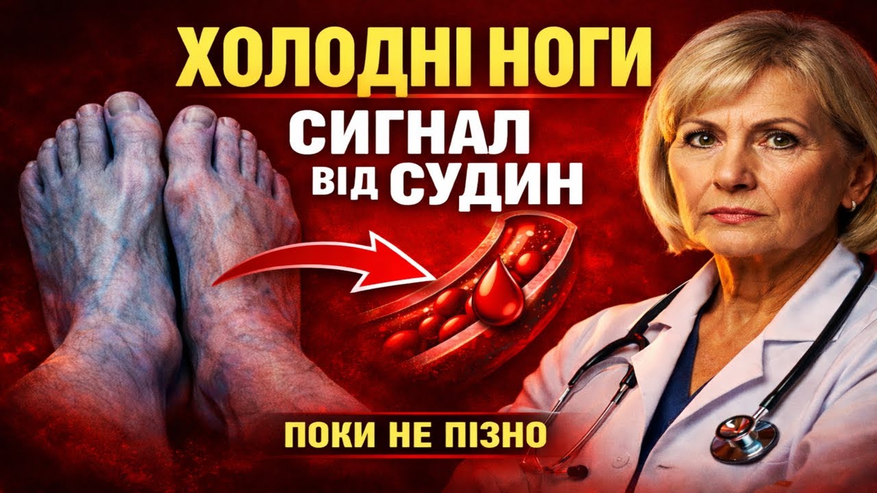 ПЕНСІОНЕРИ ⚠️ ХОЛОДНІ НОГИ ПІСЛЯ 60 — ЦЕ ПОЧАТОК НЕБЕЗПЕКИ? ПРАВДА ЛІКАРЯ 🩺