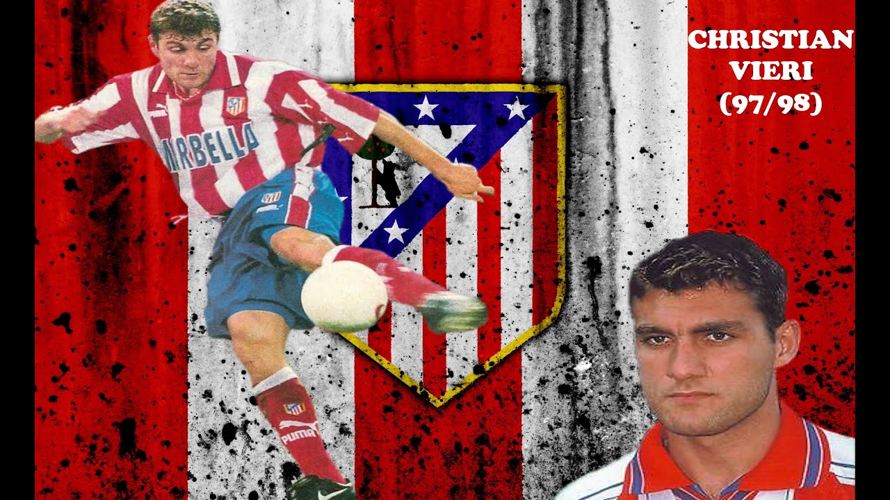 🇮🇹CHRISTIAN VIERI, SUS 29⚽ GOLES OFICIALES EN EL ATLÉTICO DE MADRID (97-98)