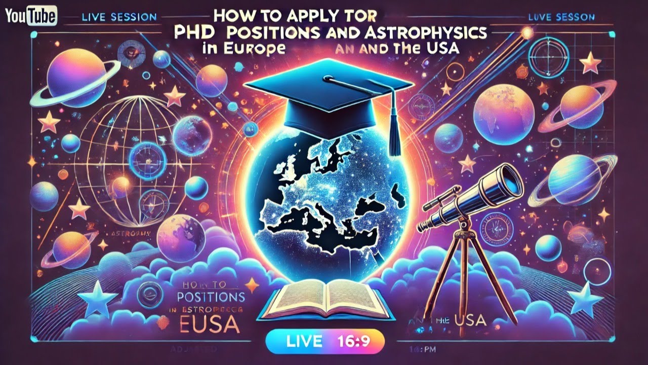 How to Apply for PhD Positions in Astronomy and Astrophysics in Europe and the USA?