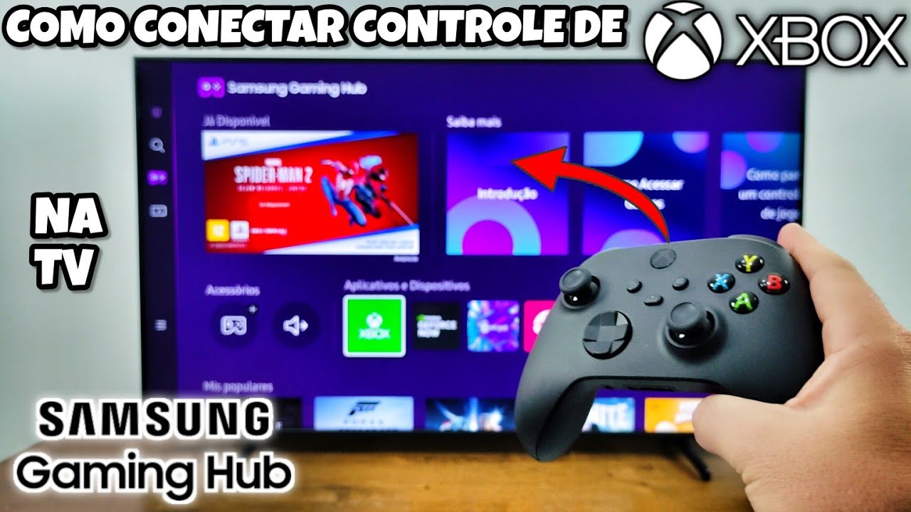 COMO PAREAR E CONECTAR CONTROLE DE XBOX NA TV SAMSUNG | 2026