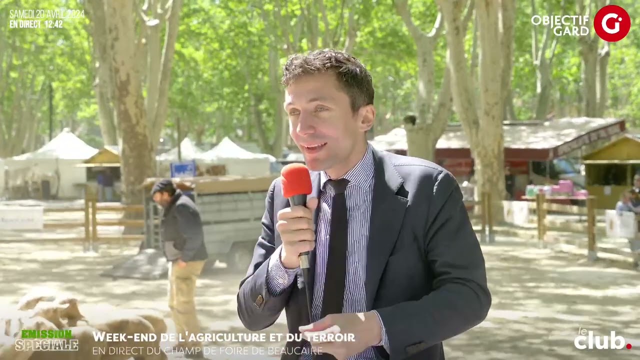 📺 LE CLUB OBJECTIF GARD EN DIRECT Édition Spéciale Émission Week-End de l’Agriculture et du Terroir