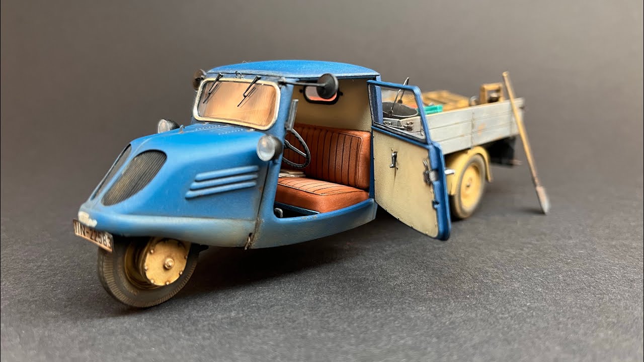 Tempo E400, Hochlader Pritsche, 3-Wheel Truck, MiniArt 1/35, Modellbau