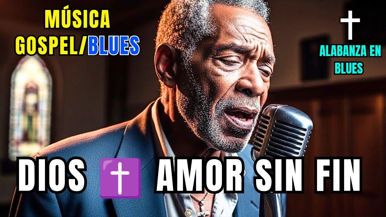 MÚSICA 🎸 El amor de Dios no tiene fin ✝️ Gospel Blues | Worship Cross & Blues