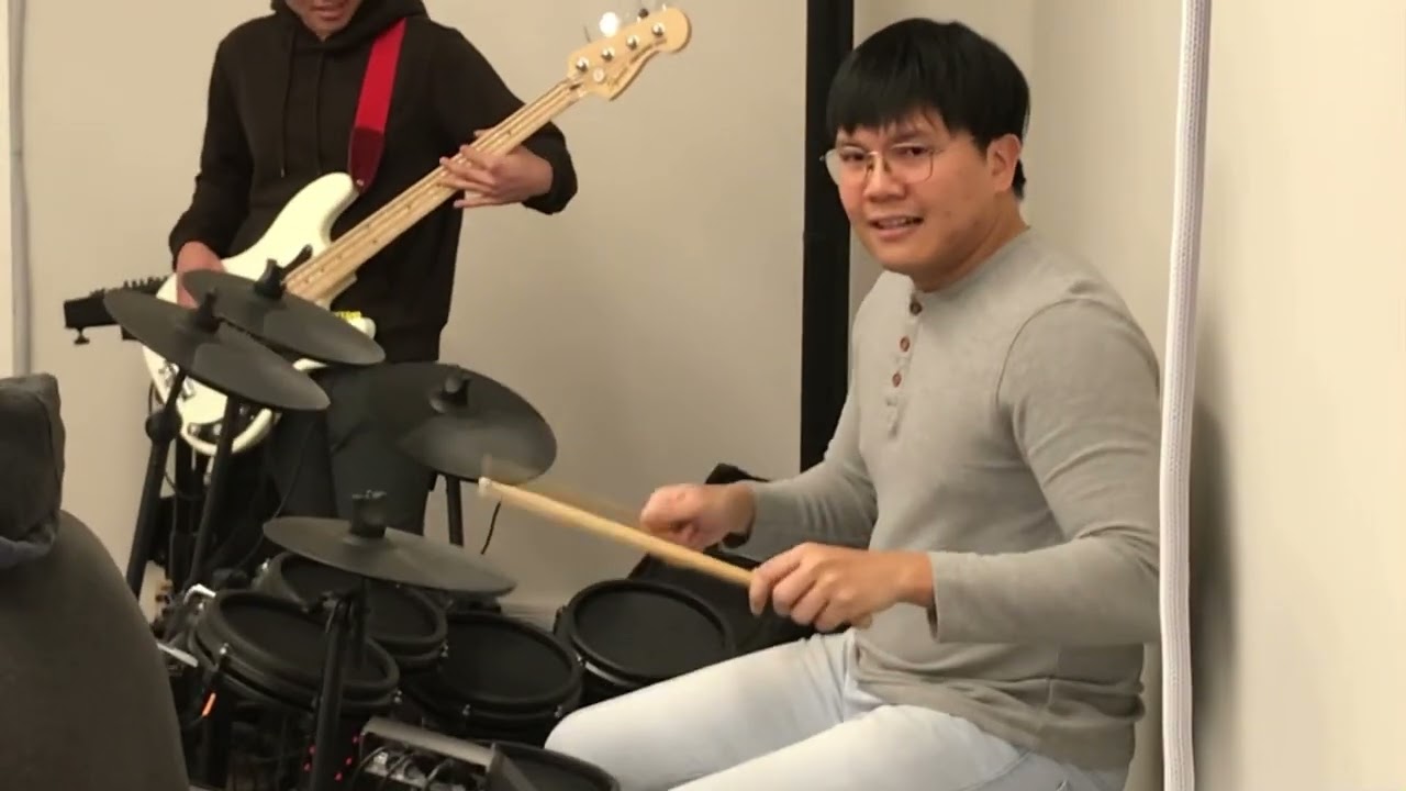 Open the Eyes of my Heart X God is Here Drum Cover