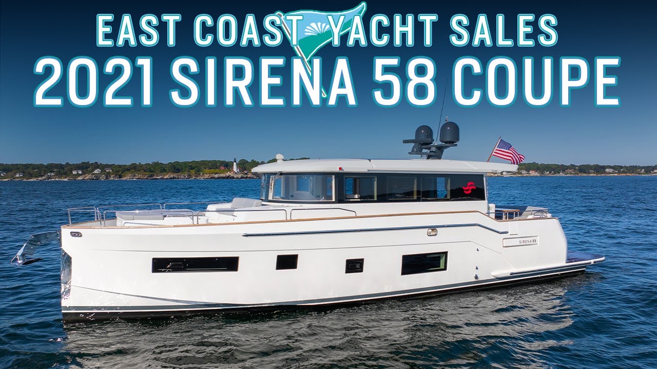 2021 Sirena 58 Coupe For Sale [SOLD] - Walkthrough Tour