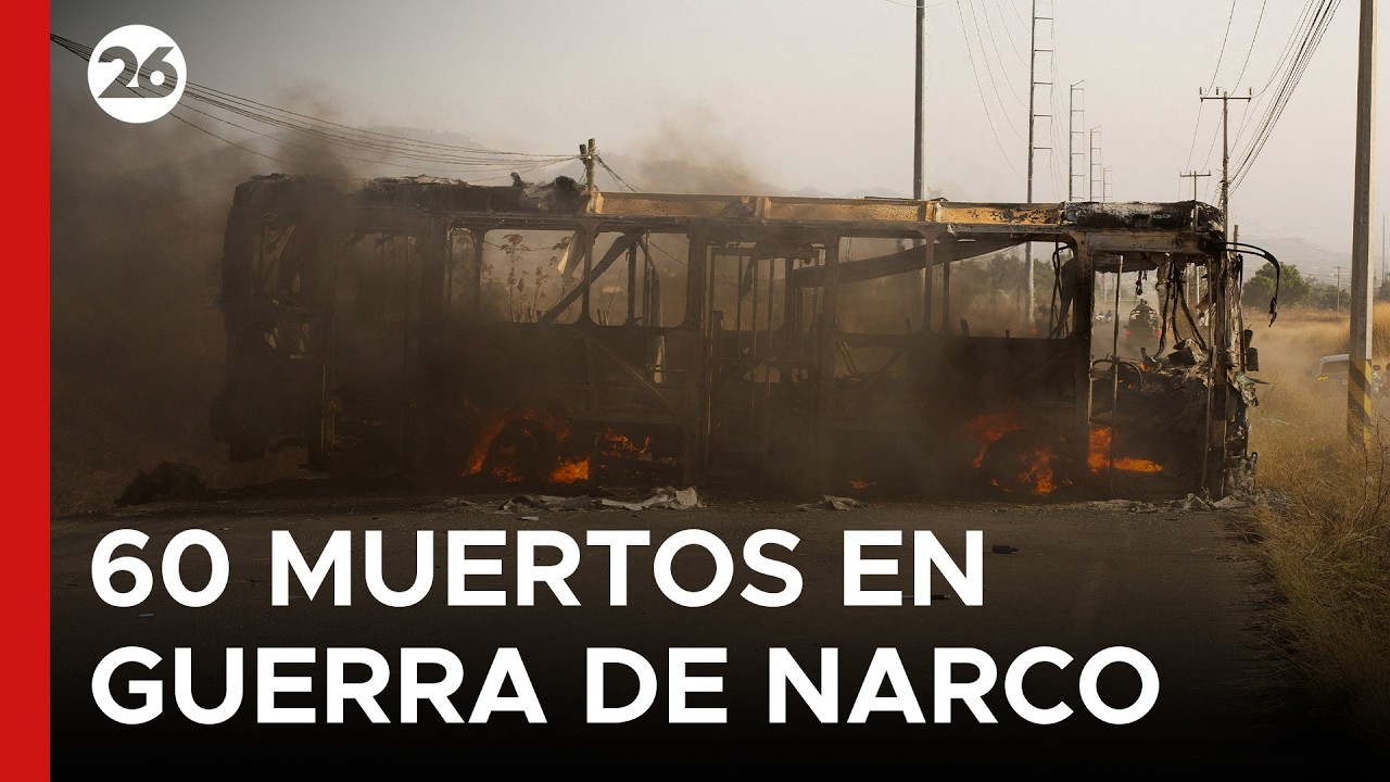 🇲🇽 60 MUERTOS Y 70 DETENIDOS EN MÉXICO | El saldo tras la caída del líder del CJNG