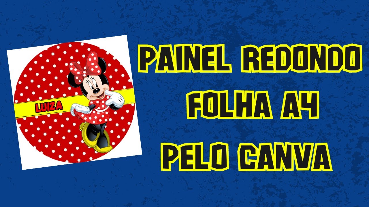 COMO FAZER PAINEL GRANDE COM O CANVA