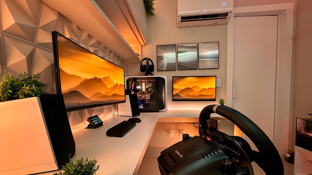 REFORMANDO MEU NOVO EST&Uacute;DIO e SETUP GAMER 2026