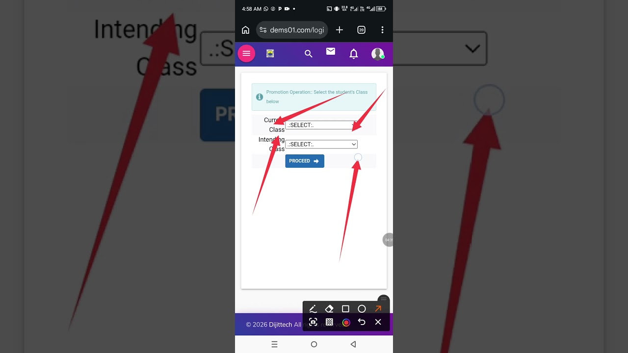How to Promote Students to the Next Class on a School Portal | Step-by-Step Tutorial