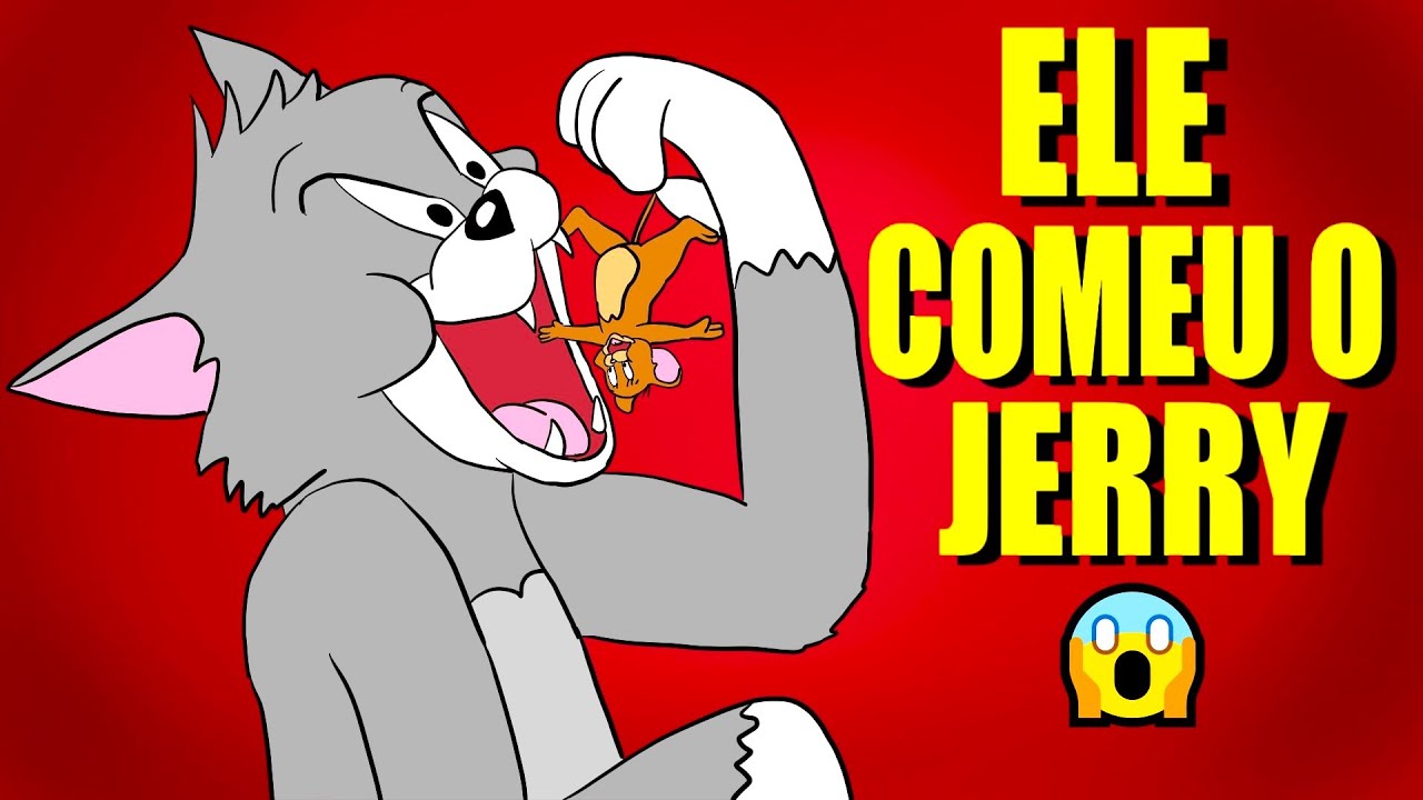 O Dia em que Tom COMEU o Jerry 😳🍴(Anima&ccedil;&atilde;o Bizarra)