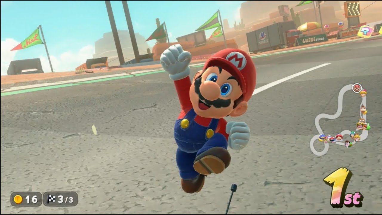 Mario Kart World Playthrough Part 1 (150cc Mushroom Cup!)