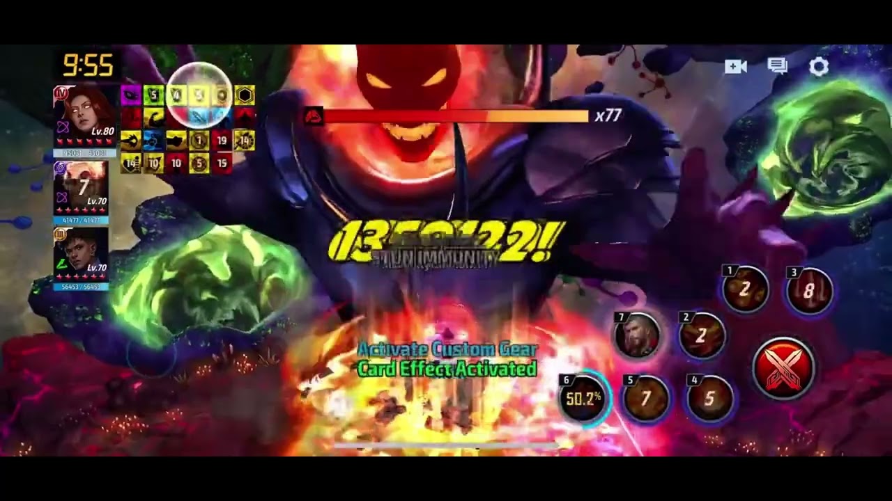 Brilliant Rage Jean Grey vs Dormammu GBR | Marvel Future Fight