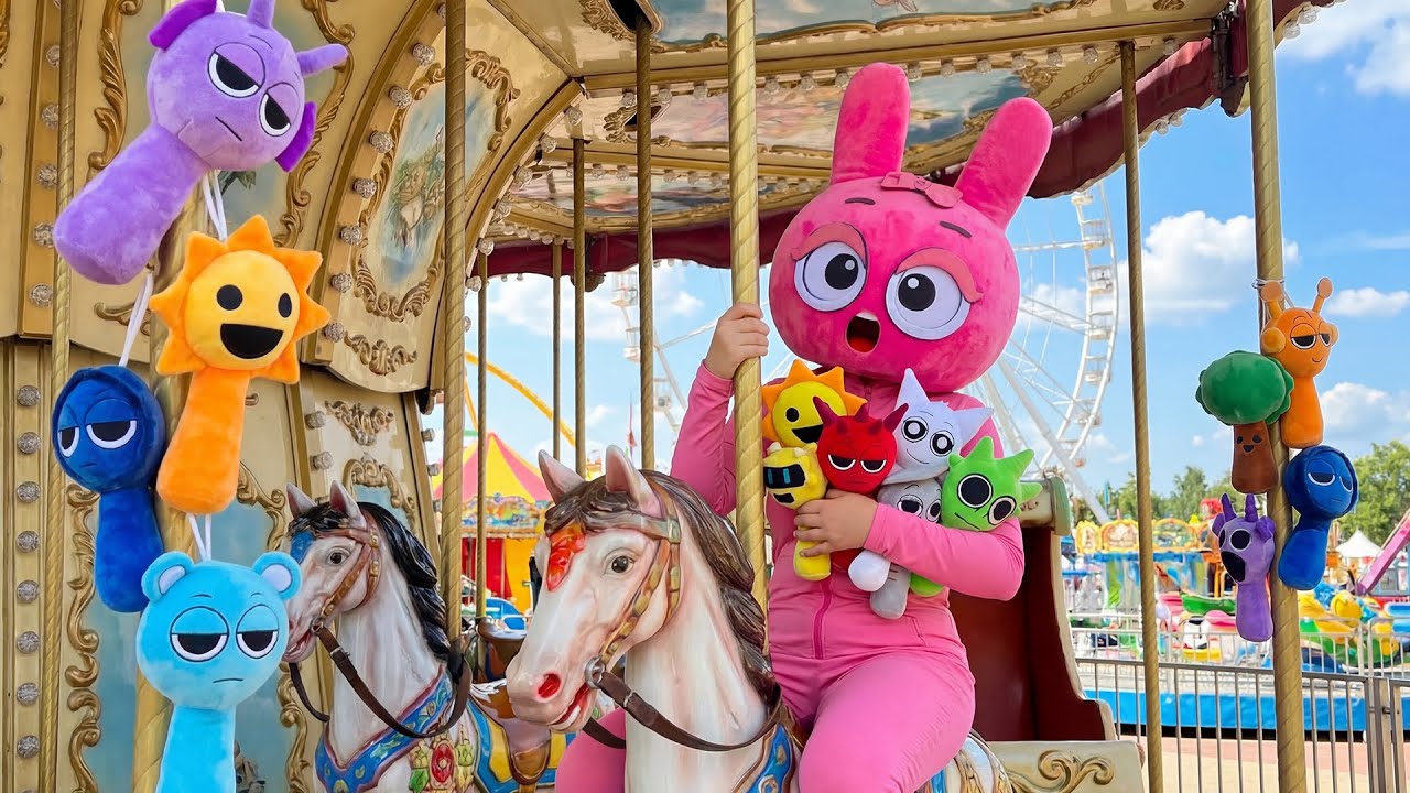 Exploring the Amusement Park with Pinki — Where Is Sprunki Hiding?