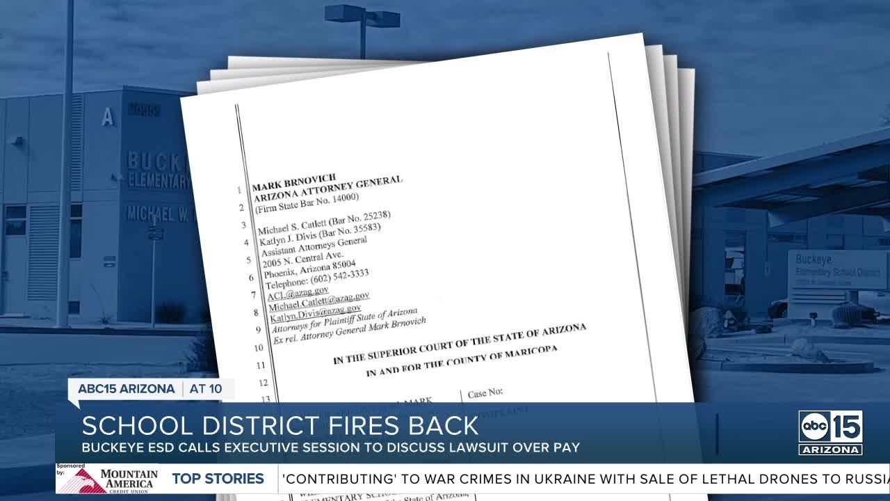 Buckeye Elementary School District fires back after lawsuit