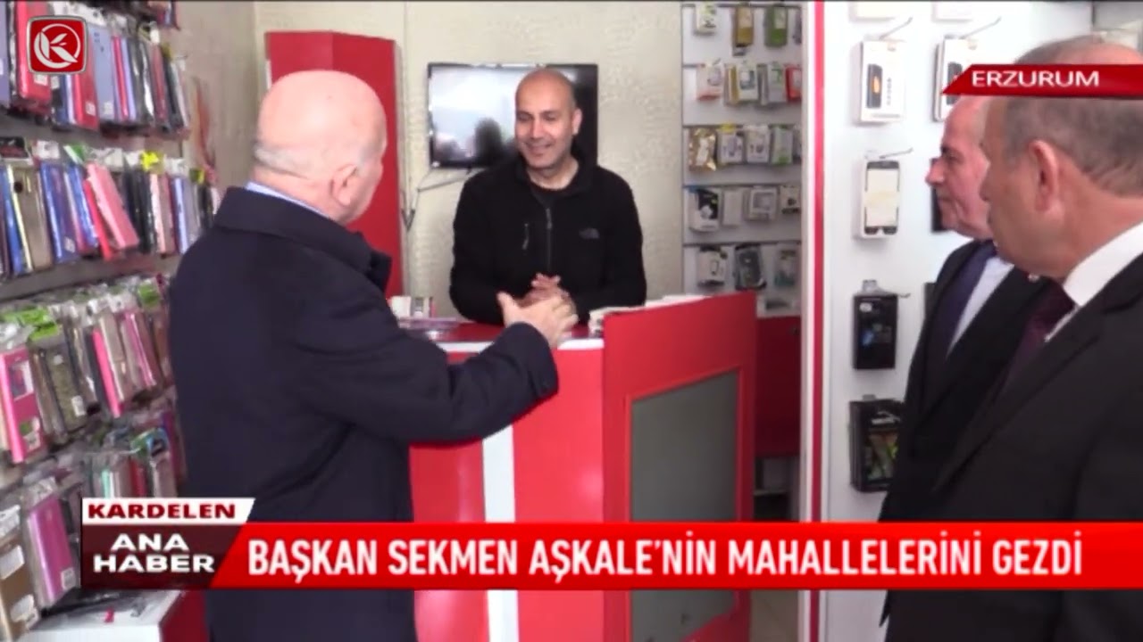 Kardelen TV / Başkan SEKMEN Aşkale'nin Mahallelerini Gezdi