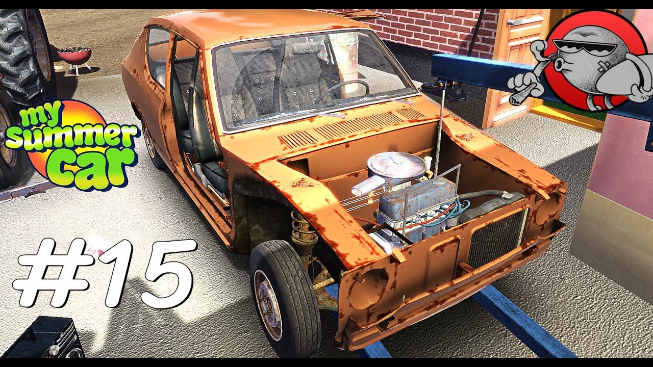 My Summer Car - УСТАНОВКА ДВИГАТЕЛЯ (S2E15)
