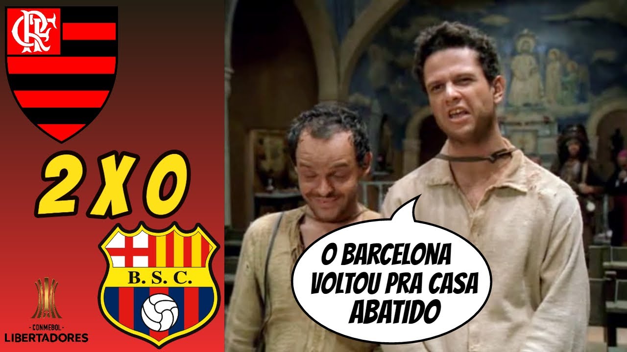 Ôta pêa! Urubu mete dois no Barcelona e fica perto da final da Liberta | Flamengo 2x0 Barcelona-EQU