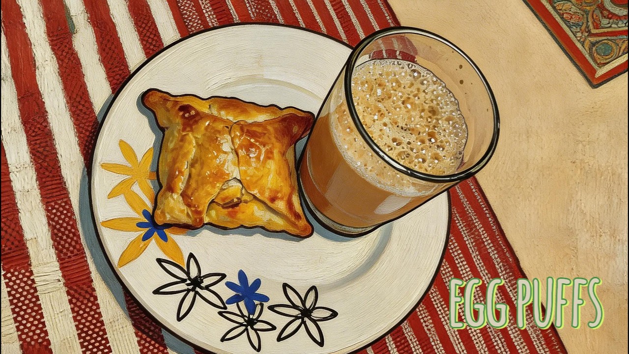 homemade#egg puff