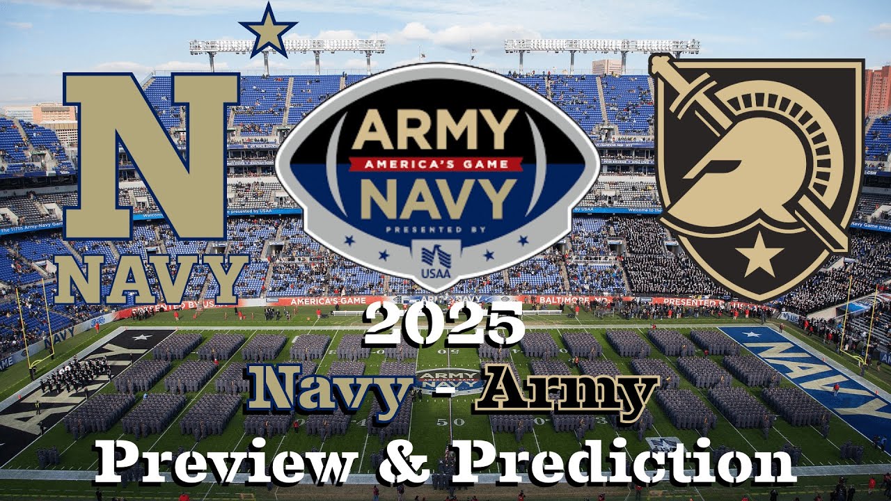 2025 Army-Navy Preview & Prediction