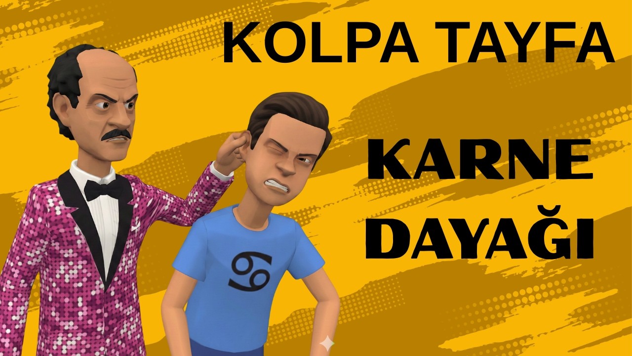 Kolpa Takımı | Karne Yüzünden Babamdan Dayak Yedim #babamerhaba #komikvideolar