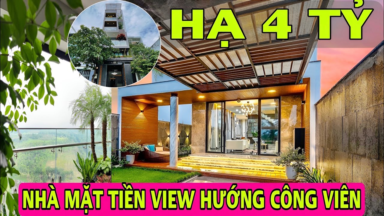 HẠ 4 TỶ mặt tiền Gò Vấp khu kinh doanh có thang máy | Ngang 4 x 20M view công viên