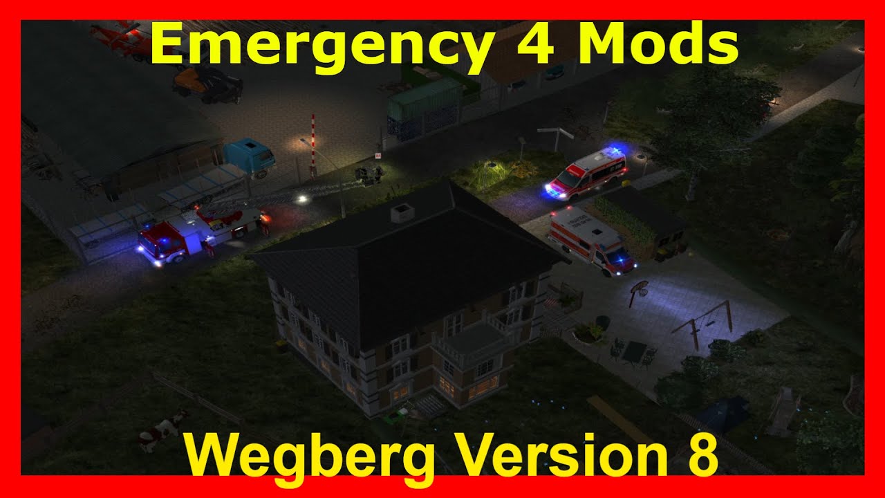 Wegberg 8 - DLK Rettung | Let´s Play Emergency 4 Mods