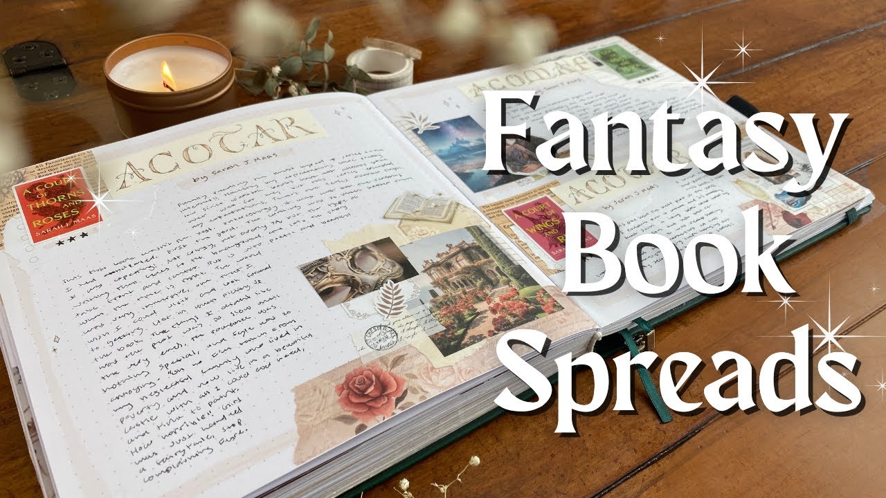 ✨Fairytale✨ Reading Journal Set Up for ACOTAR, Cruel Prince, + more popular fantasy!