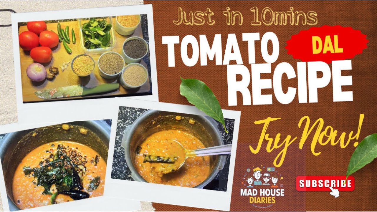 When You Miss Home… Make This Tomato Dal 🍅🤍