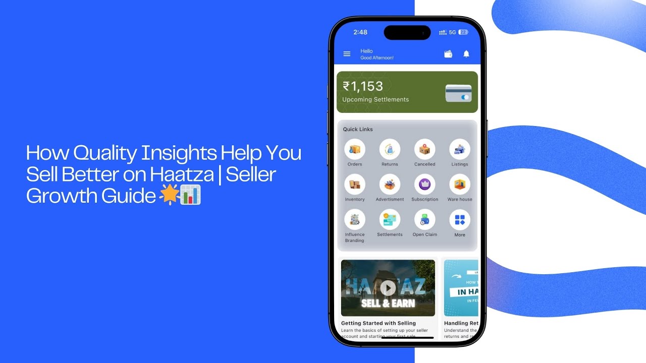How Quality Insights Help You Sell Better on Haatza | Seller Growth Guide 🌟📊