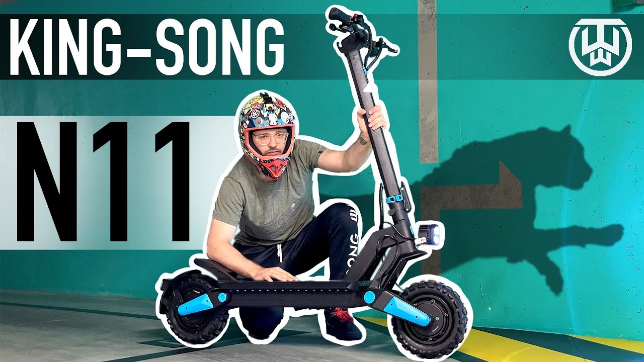 Unboxing HIGH TECH ESCOOTER - King-Song N11 Cheetah