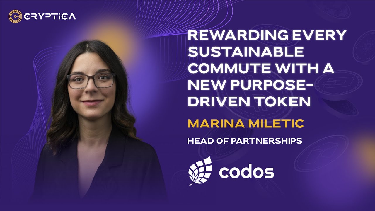 Rewarding every sustainable commute with a new purpose-driven token | Marina Miletic | DSC Europe 23