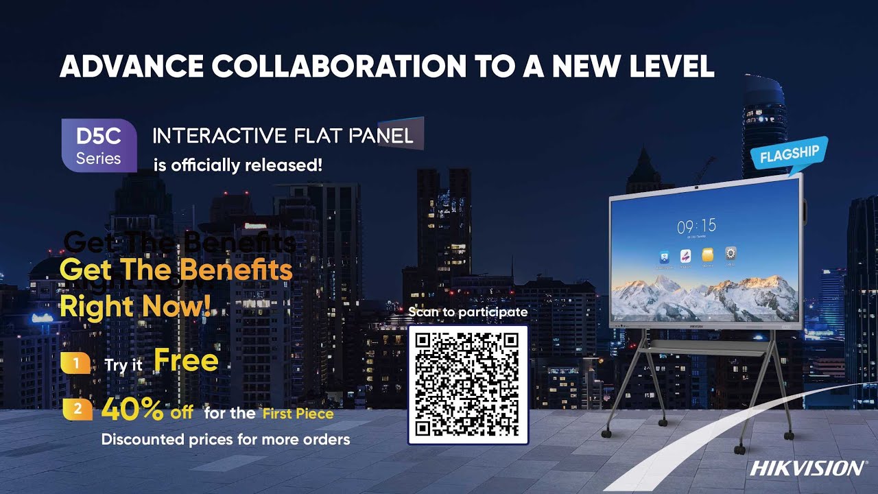 Hikvision D5C Interactive Flat Panel Launch Event