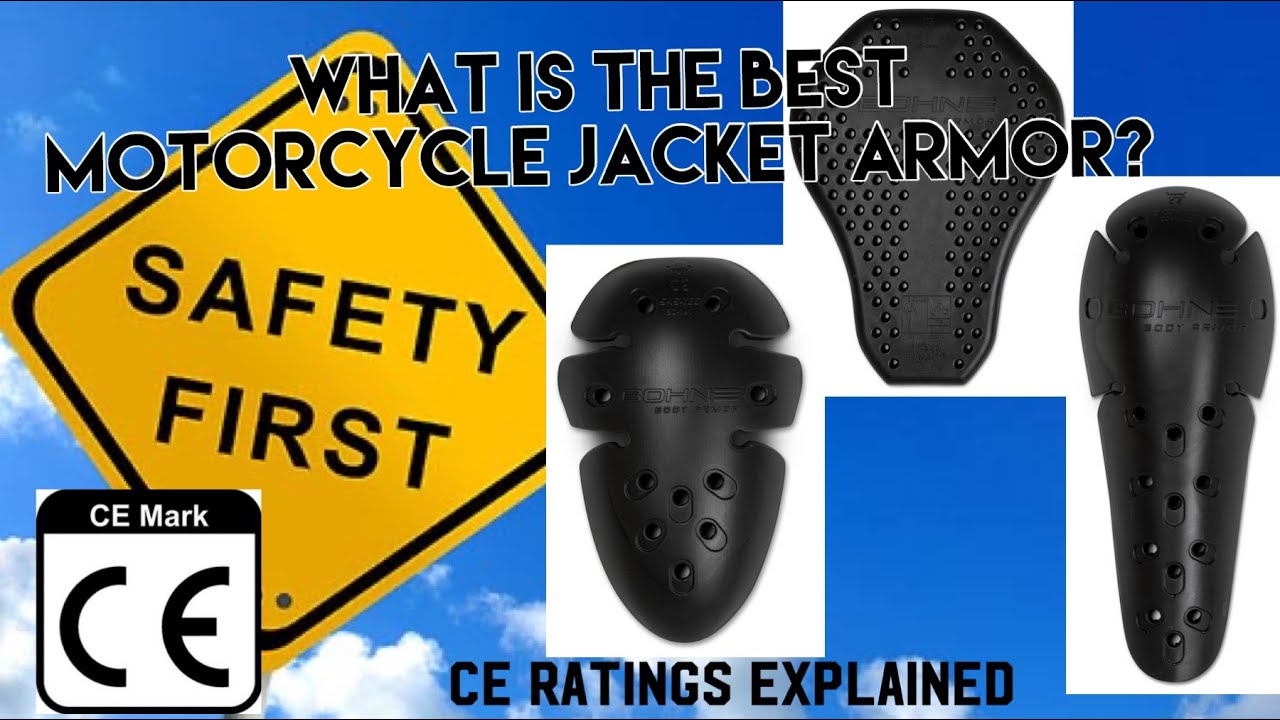 What's the Best Motorcycle Jacket Armor? What are CE ratings?