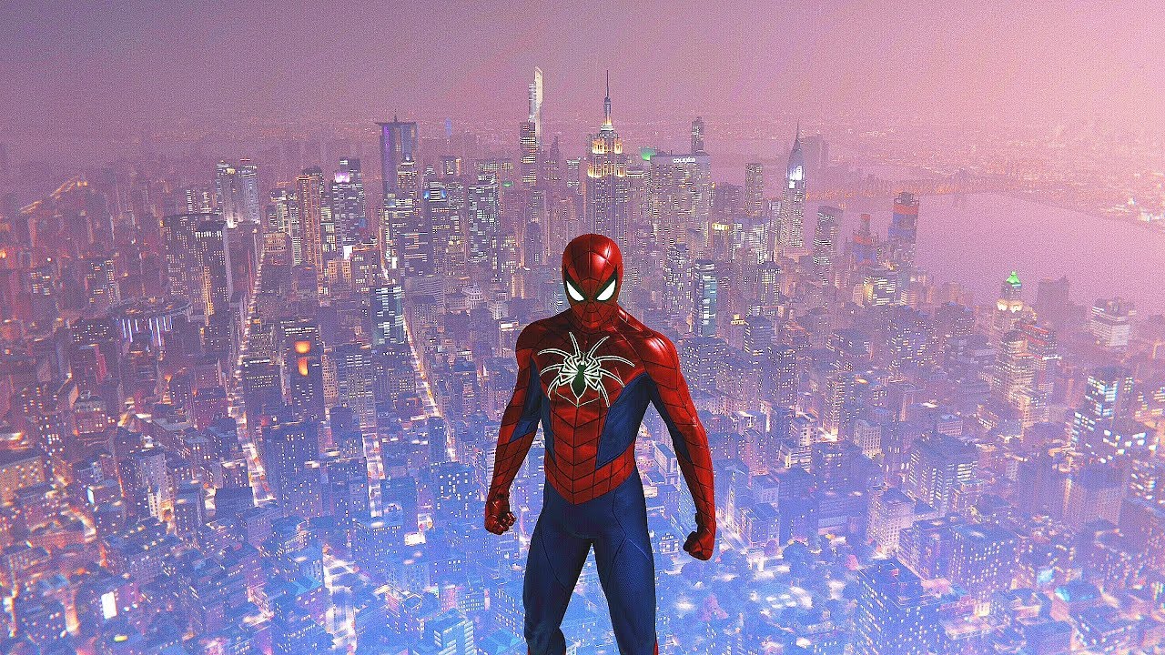 Spider-Man PS4 - Spider Armor MK IV Suit Immunity Combat & Free Roam Gameplay