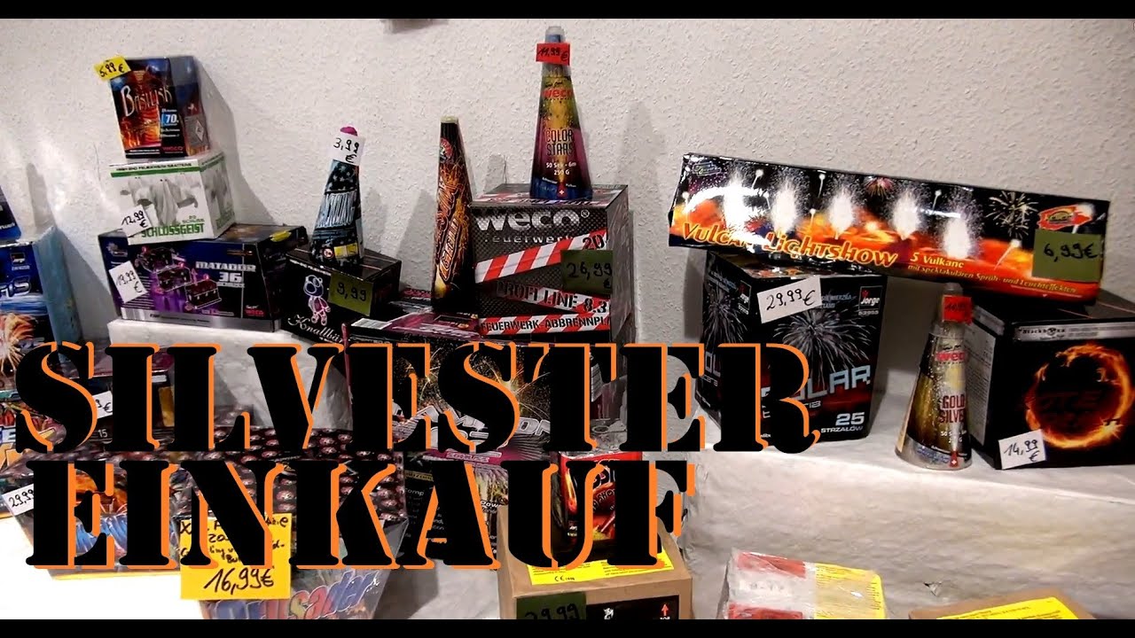 Silvester-Feuerwerk-Einkaufstour 2013 - Highspeedfireworks