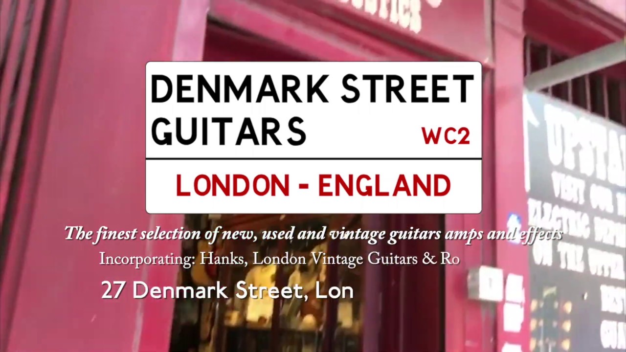 Denmark Street Guitars - Shop Tour
