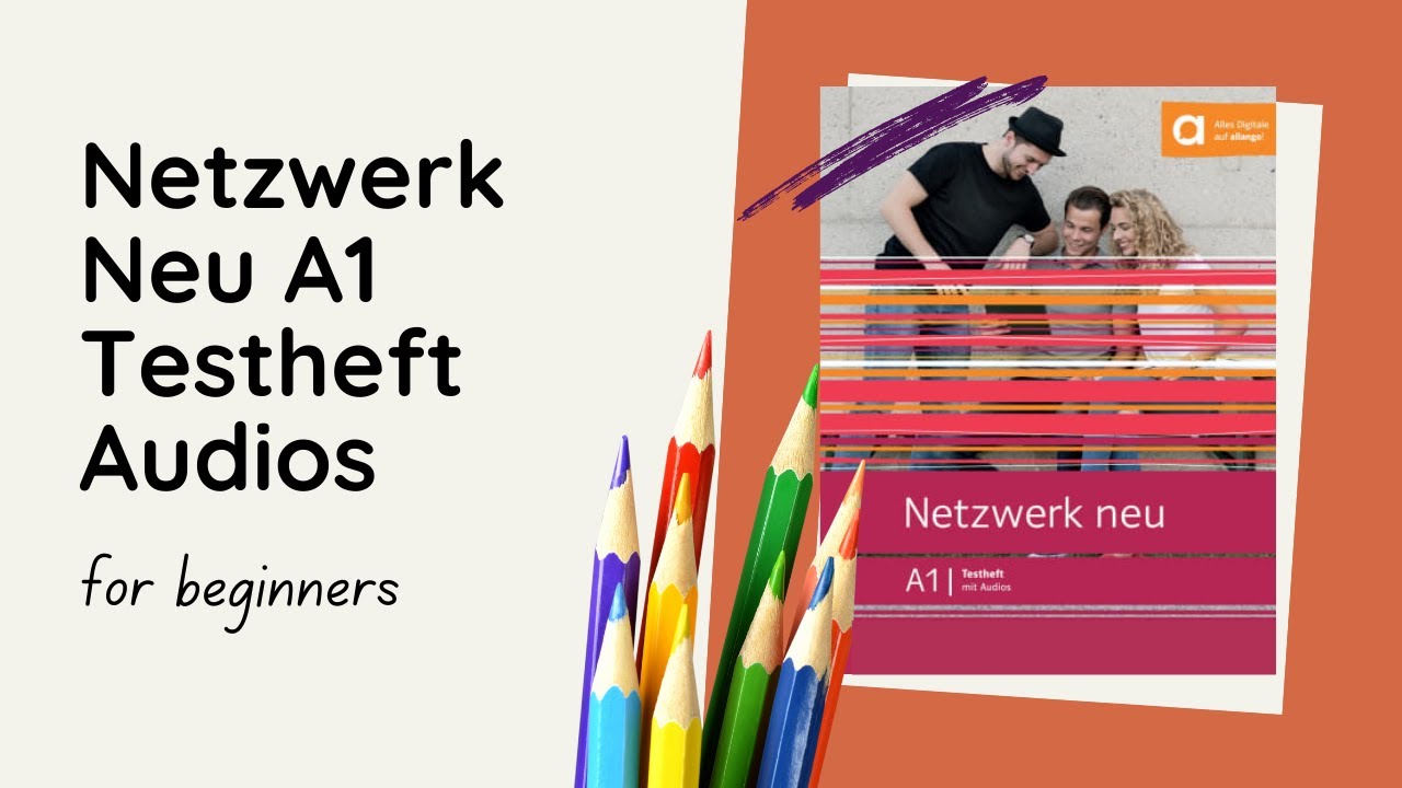 Netzwerk Neu A1 Testheft Audios mit Buch #languagelearning #learning #h&ouml;ren #A1 #Netzwerk