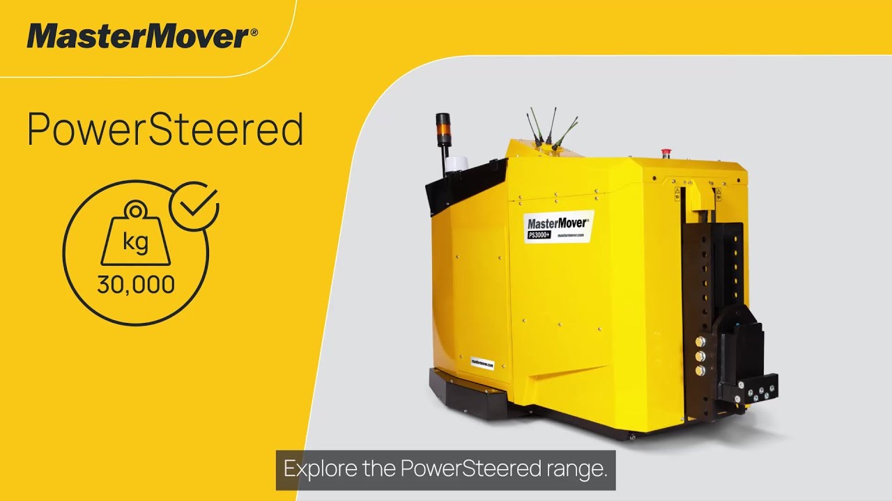 PowerSteered Remote Control Electric Tugs | Move up to 30,000kg and beyond
