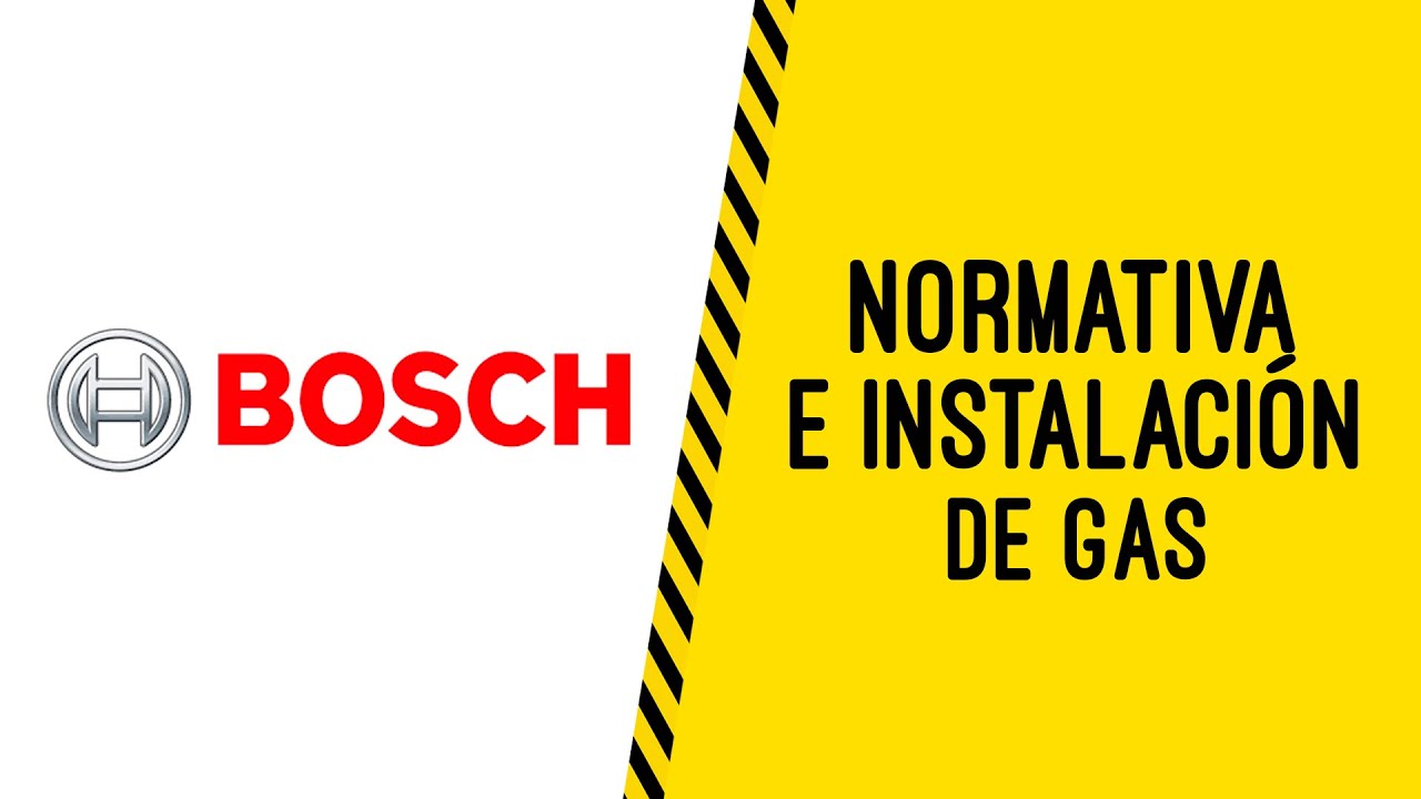 Normativa e instalación de gas