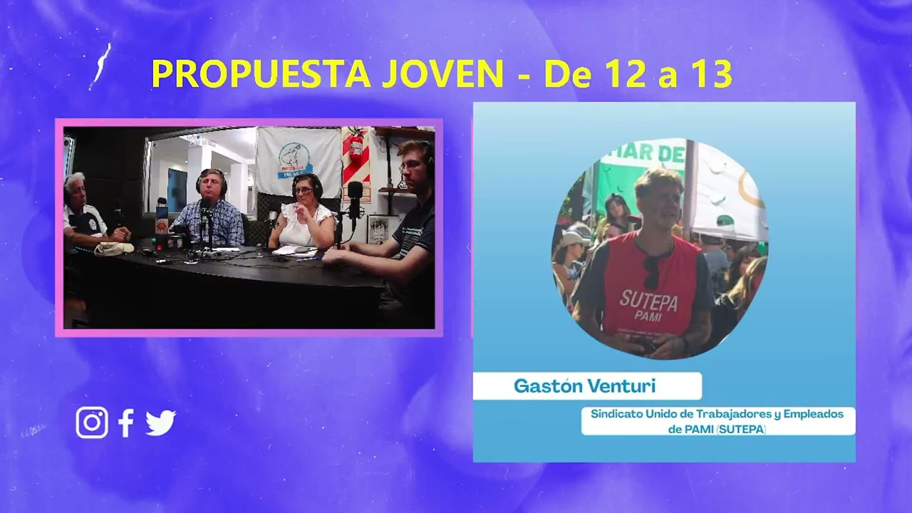 Conversamos con Gaston Venturi. 