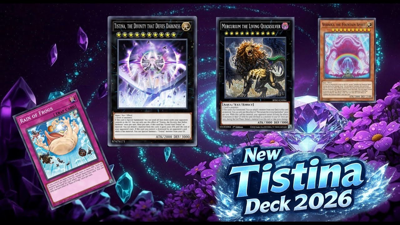 New Tistina Deck 2026 | Vodnika, the Fountain Spirit Control [BPRO-EN]