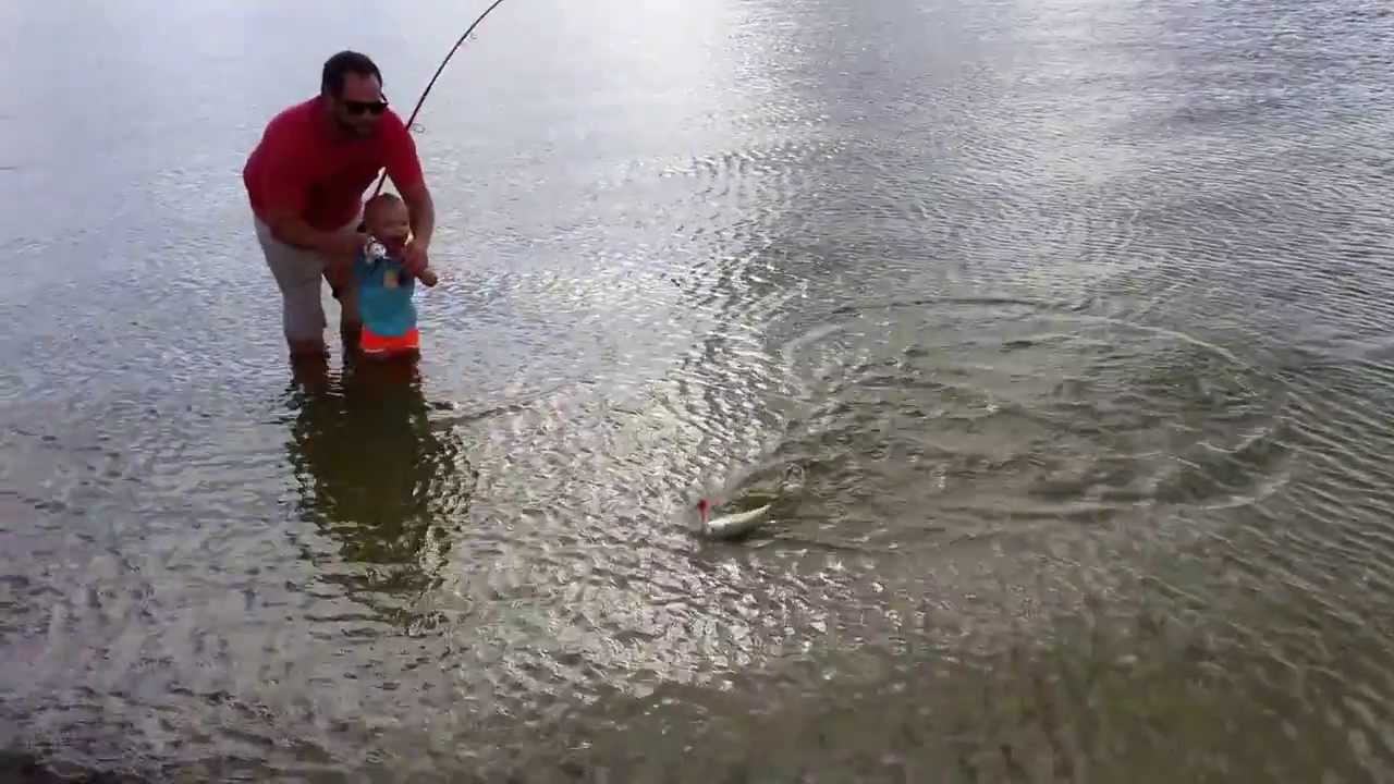 Picnic island park fishing -  jack on top water