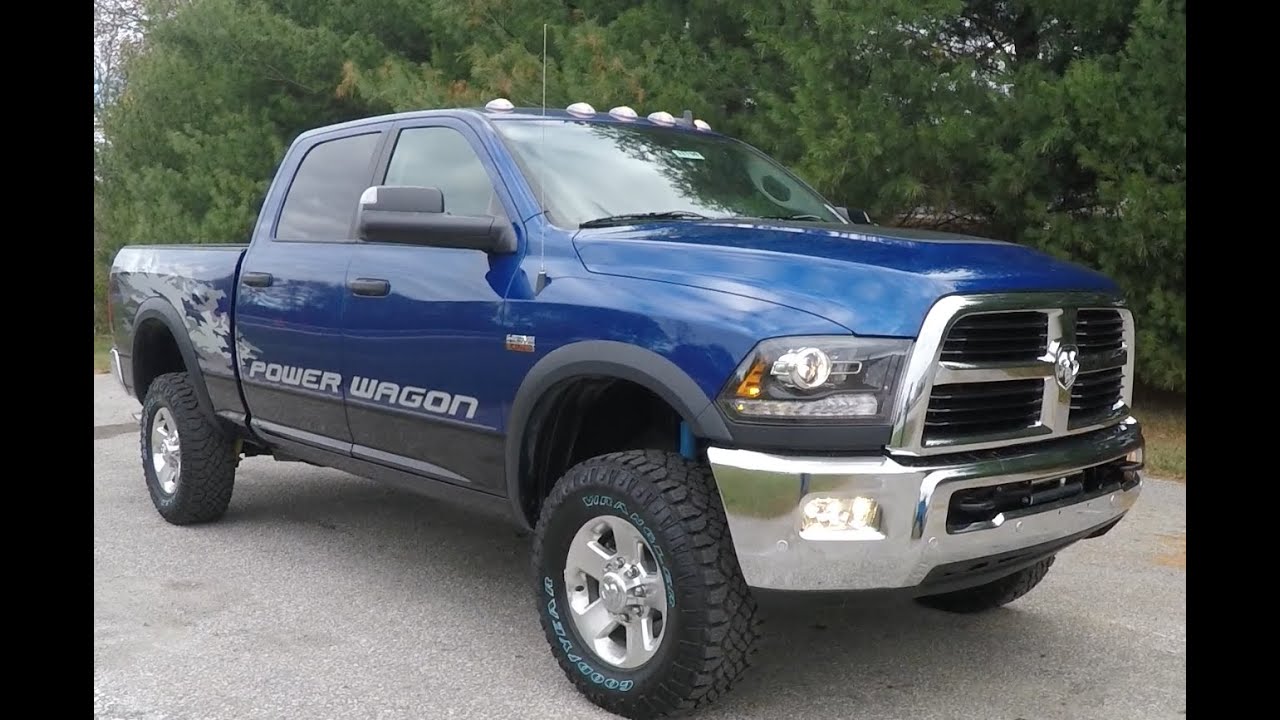 2016 RAM 2500 Power Wagon Crew Cab 4X4 Blue | New Ram Indianapolis | 18199