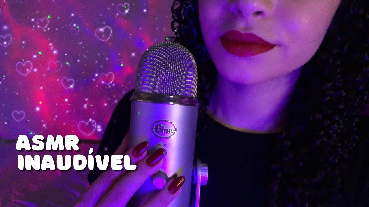 ASMR|  INAUDÍVEL com linguagem INVENTADA