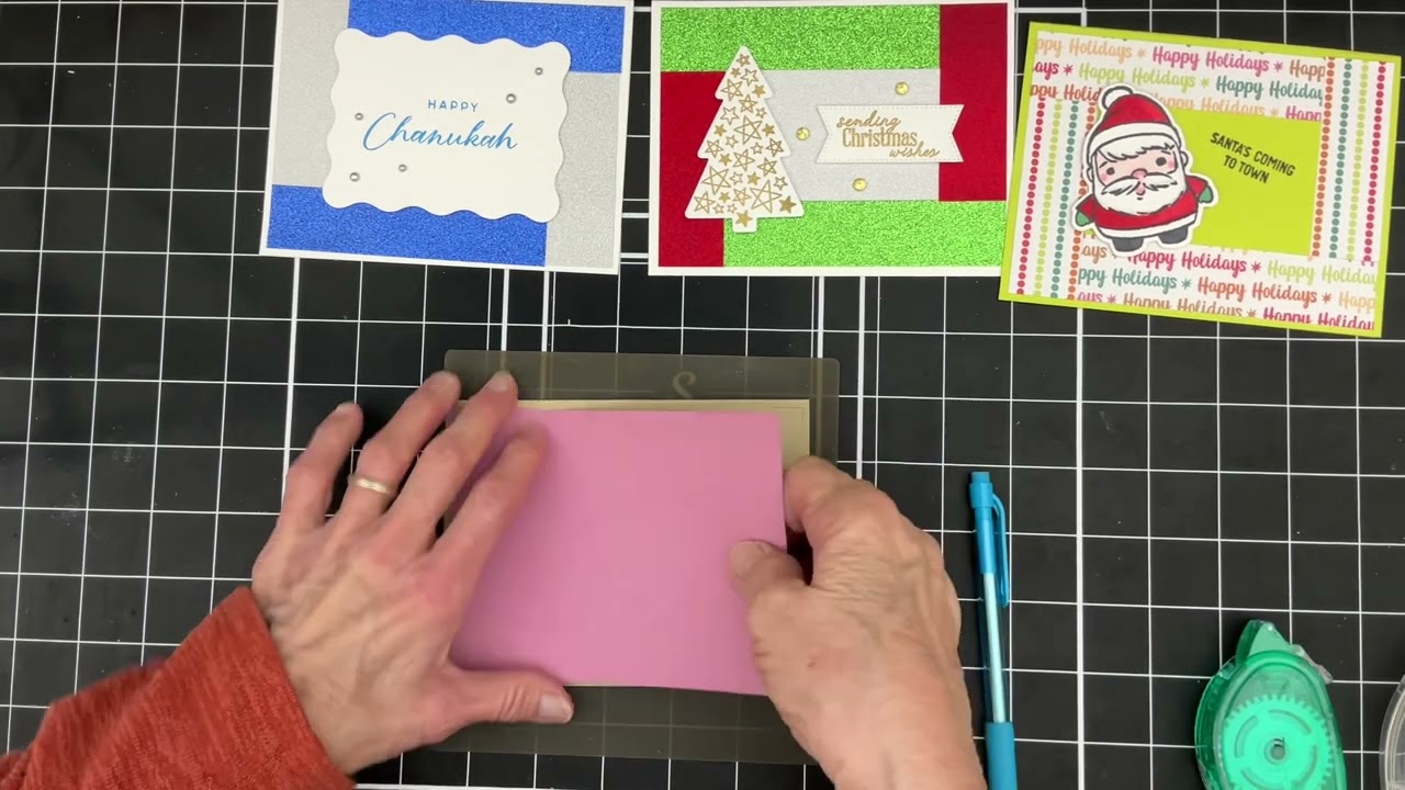 Two Classic Card Layouts Reimagined for the Holidays